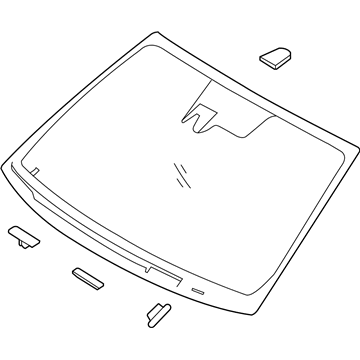 Hyundai Sonata Windshield - 86110-C2040