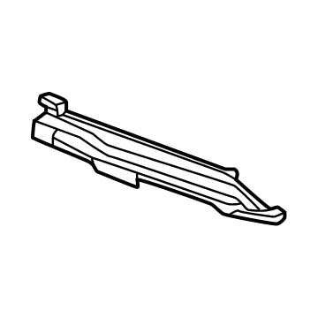 Hyundai 86691-DS000 MOULDING ASSY-RR BUMPER,LH