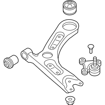 Hyundai 54501-E6100 Arm Complete-Front Lower,RH