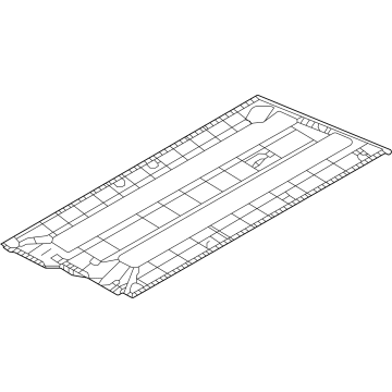 Hyundai 84145-F3000 Under Cover Assembly,RH