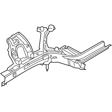 Hyundai 64602-J9500 Member Assembly-Front Side,RH