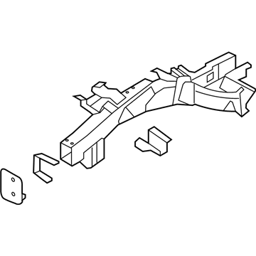 Hyundai 64602-0W500 Member Assembly-Front Side,RH