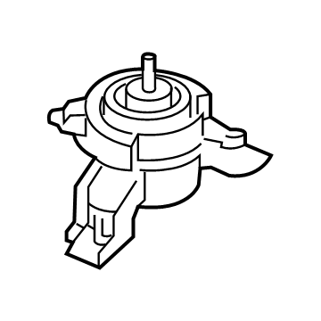 Hyundai Santa Fe Hybrid Engine Mount - 21810-P2650