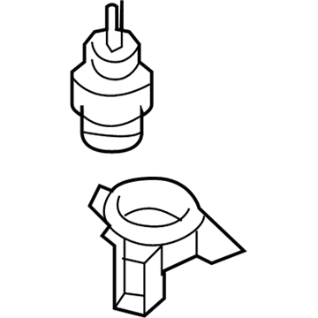 Hyundai 21810-4D500 Engine Mounting Bracket Assembly