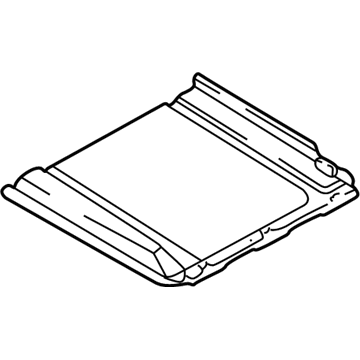 Hyundai 81666-2D000-OI Sunshade Assembly-Sunroof