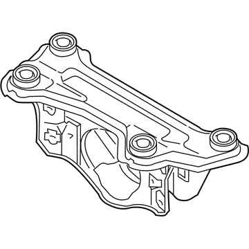 2000 Hyundai Santa Fe Rear Crossmember - 55400-26550