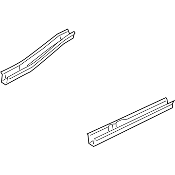 Hyundai 65220-0W500 Member Assembly-Center Floor Side,RH