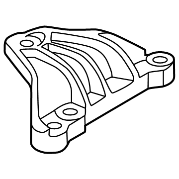 Hyundai Santa Fe Hybrid Engine Mount Bracket - 21825-P4100