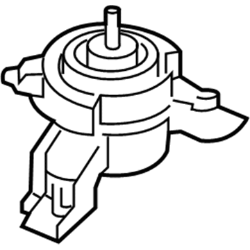 2013 Hyundai Santa Fe Sport Engine Mount - 21810-2W000