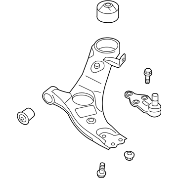 Hyundai 54500-S1050 Arm Complete-FR LWR,LH