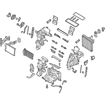 Hyundai 97205-AA330 Heater & Evaporator Assembly