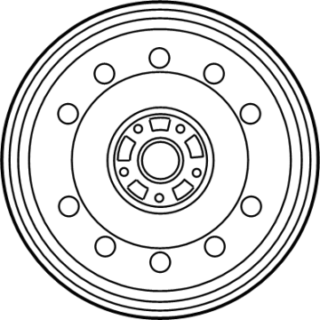 Hyundai Santa Fe Spare Wheel - 52919-R5100