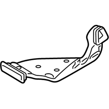 Hyundai 97360-2S000 Duct-Rear Heating,LH