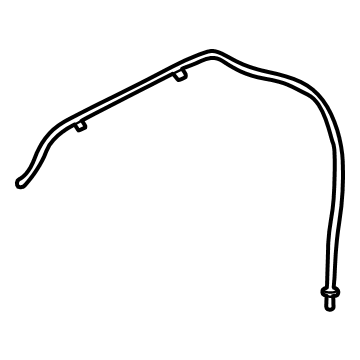 Hyundai 816D0-CW000 Hose Assembly-Sunroof Drain,RH