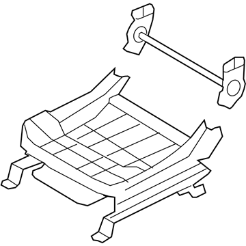 Hyundai 88501-0W070 Track Assembly-Front Seat Driver