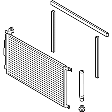 2018 Hyundai Elantra A/C Condenser - 97606-F2200