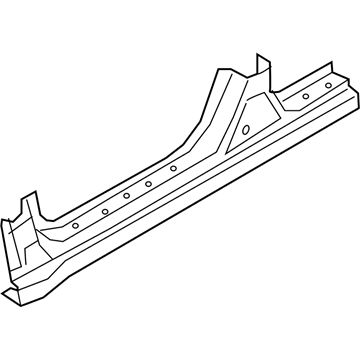 Hyundai 71312-G2D00 Panel-Side Sill Outrer,LH