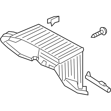 Hyundai 84540-1R100-8M Cover Assembly-Glove Box Upper