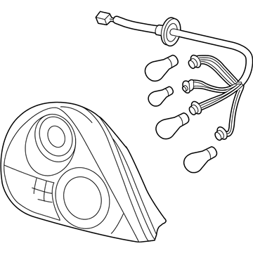 Hyundai 92402-2C720 Lamp Assembly-Rear Combination,RH