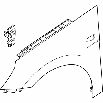 Hyundai 66320-AA100 Panel Assembly-Fender,RH