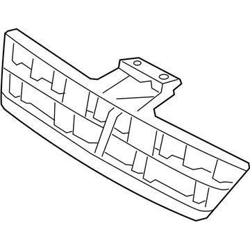 Hyundai 86362-25800 Radiator Grille Mesh