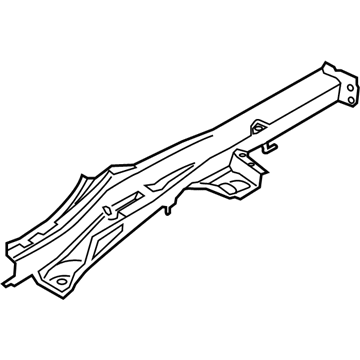 Hyundai 65720-J9100 Member Assembly-Rear Floor Side,RH