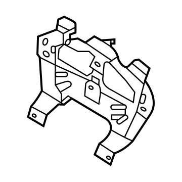 Hyundai 84724-CW000 BRKT Assembly-Cluster Support