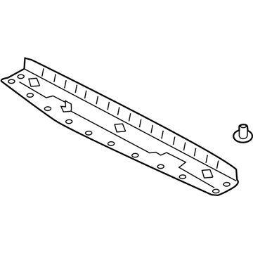 Hyundai 81760-4Z500-NBC Trim Assembly-Tail Gate Upper