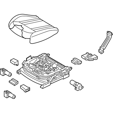 Hyundai 88200-B1220-PPS Cushion Assembly-Front Seat,Passenger