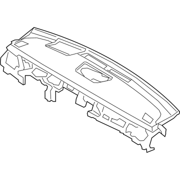 Hyundai 84710-D2AB0-NTL Crash Pad Assembly-Main