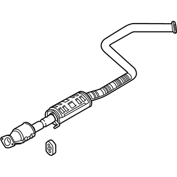 Hyundai 28600-G3360 Center Muffler Complete