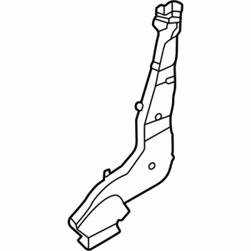 Hyundai 97065-GI000 DUCT ASSY-PILLAR,RH