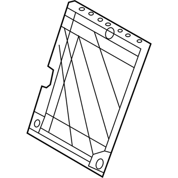 Hyundai 89310-3X100 Frame Assembly-Rear Seat Back LH