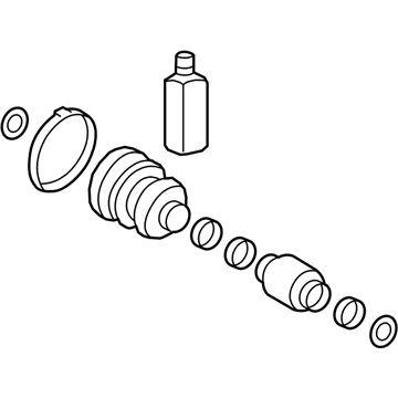 Hyundai 49575-J9200 Damper Kit-Front Axle Dynamic,RH