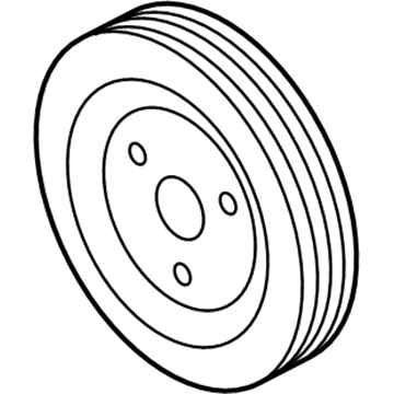 Hyundai Water Pump Pulley - 25129-2C500