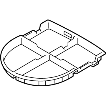 Hyundai 85750-G2000-T9Y Tray-Luggage,Center