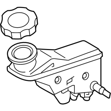 Hyundai Santa Cruz Brake Master Cylinder Reservoir - 58511-K5000