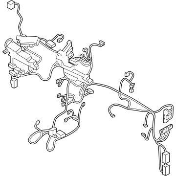 Hyundai 91110-BY020 Wiring Assembly-Main