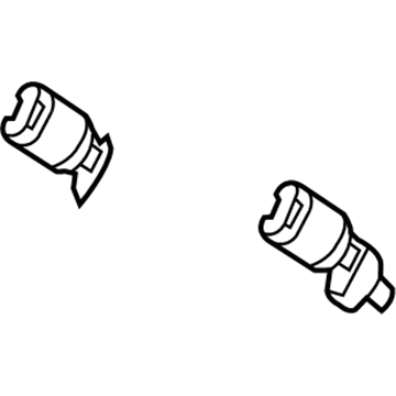 Hyundai 89840-2V500 Buckle Assembly-Rear Seat Belt,RH