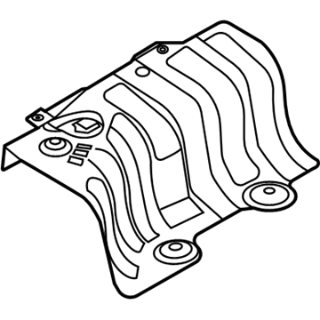 Hyundai 28795-K2000 Protector-Heat Rear