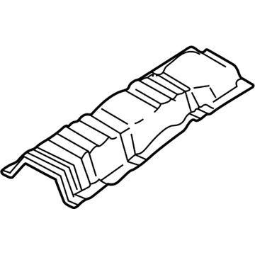 Hyundai 65131-26200 Reinforcement Assembly-Center Floor