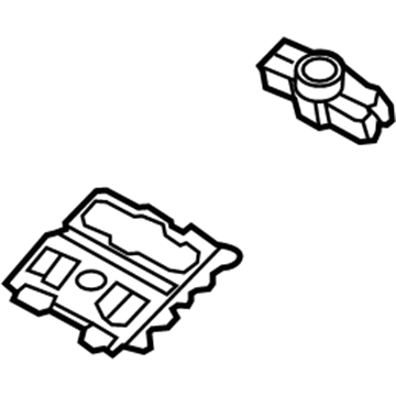 Hyundai 93317-3N270-VL5 Switch & Remocon Assembly-Rear Console