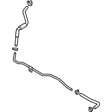 Hyundai 25450-G2000 Hose & Clamp Assembly