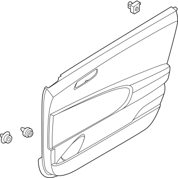 Hyundai 82306-KL020-NMZ PANEL ASSY-FRONT DOOR TRIM,RH