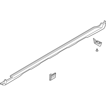 Hyundai 87751-K2000-CA Moulding Assembly-Side Sill,LH