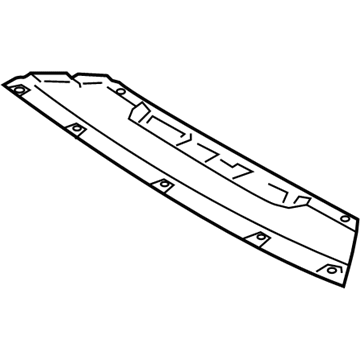 Hyundai 86697-E6700 Cover-RR BPR Under Ctr