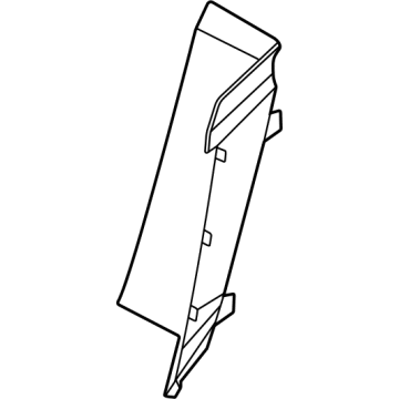 Hyundai 92421-AR000 FLANGE COVER-REAR COMB OUTSIDE