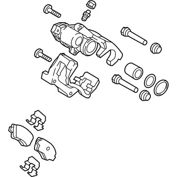 2019 Hyundai Elantra GT Brake Caliper - 58230-G3500