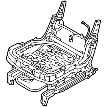 Hyundai 89600-B8110-NBC Track Assembly-Rear Seat RH