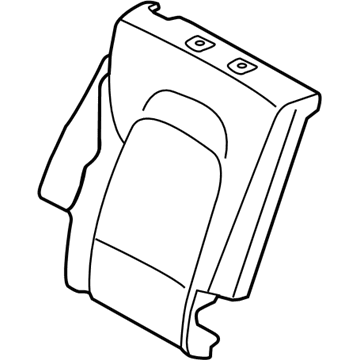 Hyundai 89400-B8150-ZZB Back Assembly-2ND Seat,RH